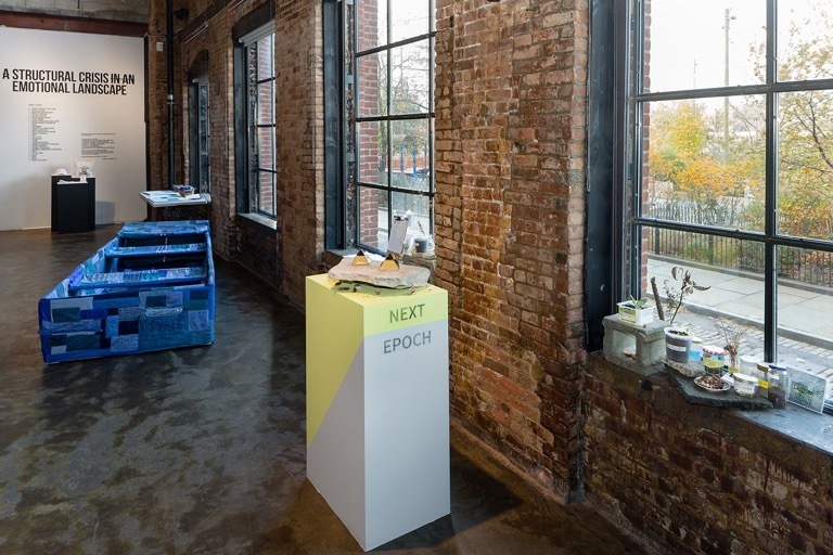 Image courtesy of Smack Mellon. Photo by Etienne Frossard. Installation view. Image courtesy of Smack Mellon. Photo by Etienne Frossard. Installation view.