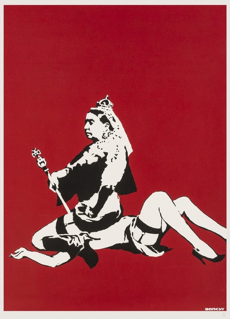 Banksy, ‘Queen Vic’, 2003, Forum Auctions