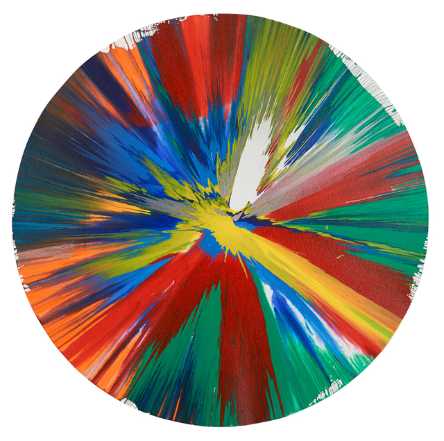 Damien Hirst, ‘Circle Spin Painting (Created at Damien Hirst Spin Workshop)’, 2009, Rago/Wright