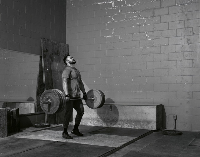 Jeff Wall, ‘Weightlifter’, 2015, Gagosian