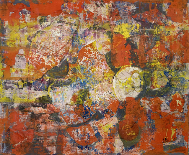 Beatrice Mandelman, ‘Morning Flower ( 50-COL39)’, 1955, Painting, Gouache on cardboard, 203 Fine Art