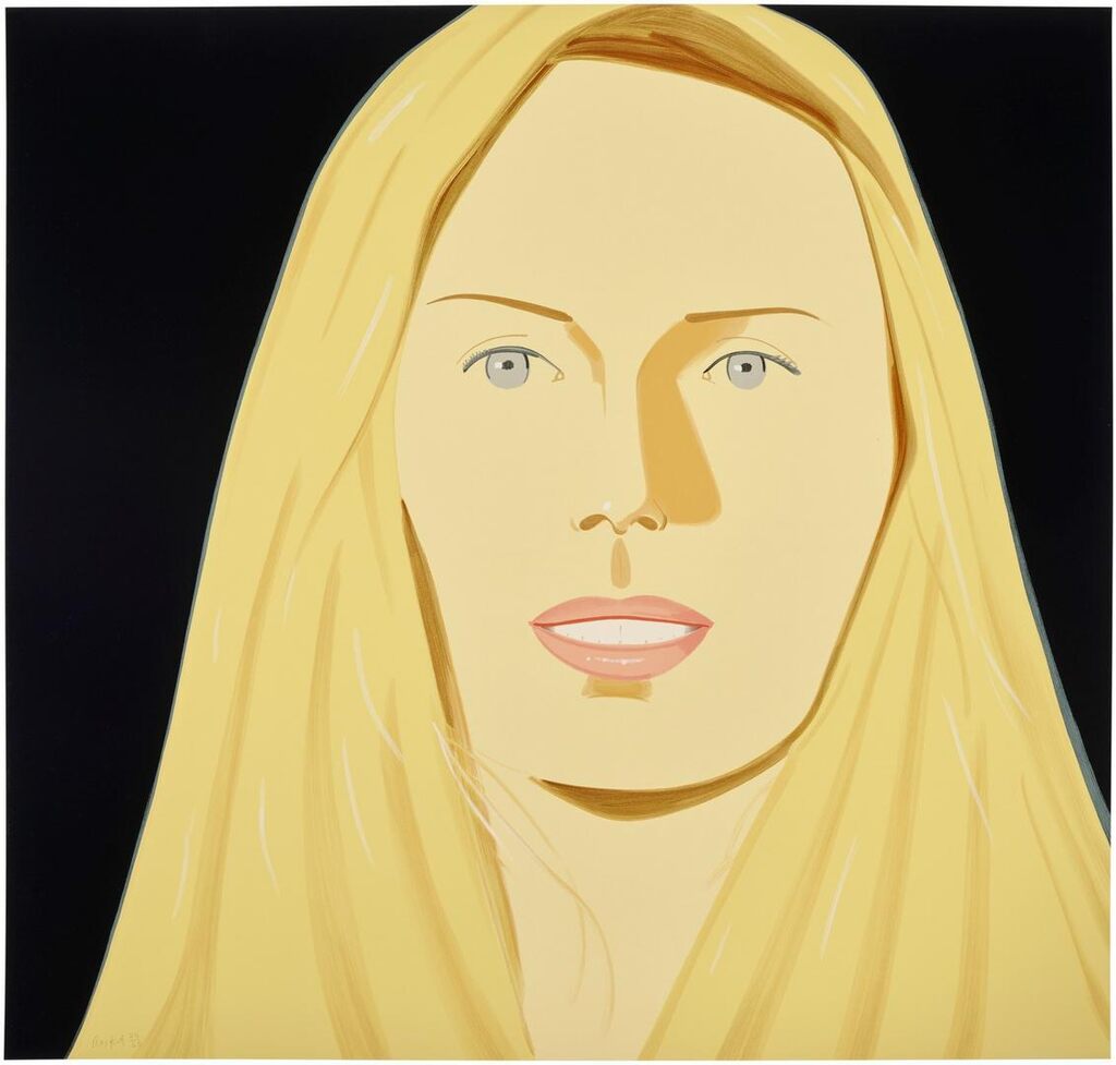 Alex Katz - Sara, from Three Portraits Silkscreen Suite