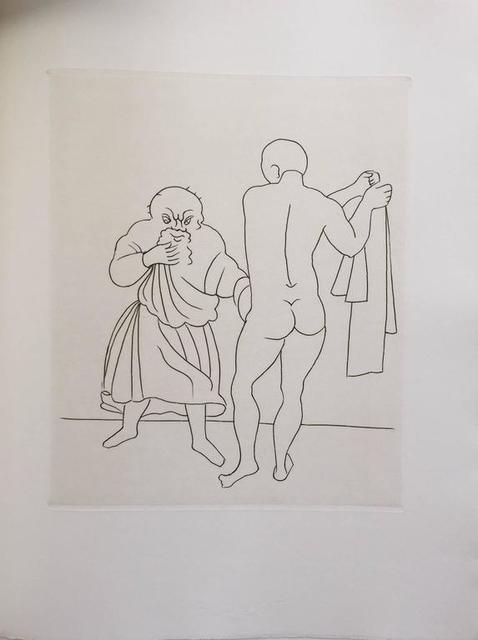 André Derain, ‘Erotic Etching from Satyricon’, 20th Century, Lions Gallery