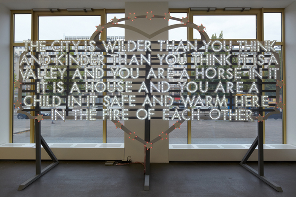 Robert Montgomery, ‘THE CITY IS WILDER’, 2011, Mannerheim Gallery