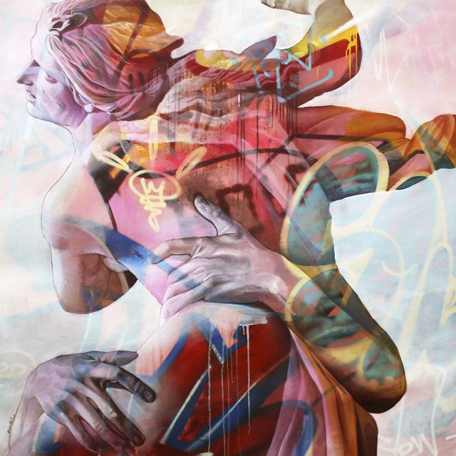 PichiAvo, ‘Abduction of Proserpina’, 2017, NextStreet Gallery