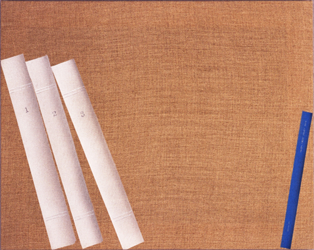 Ed Ruscha, ‘Four Books on a Shelf’, 2004, Helwaser Gallery