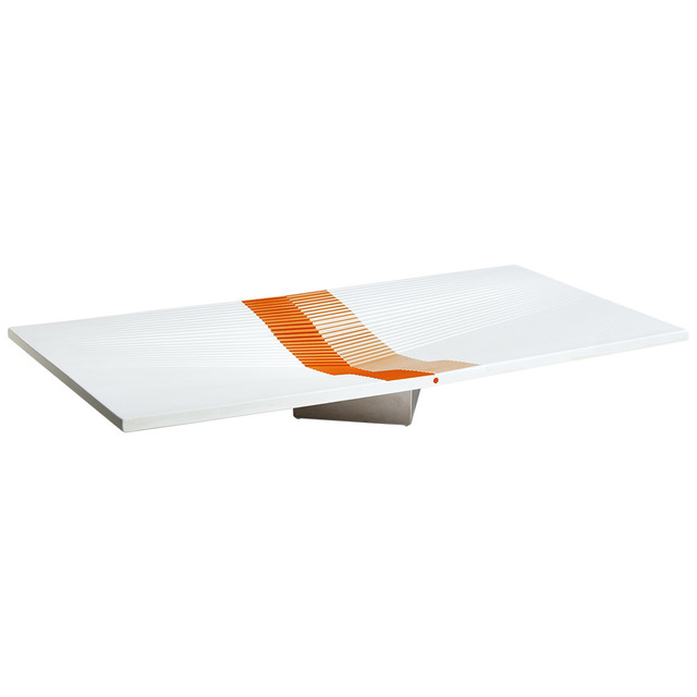 Julio Le Parc, ‘Déplacement Sur Plateau Orange’, 2019, Bernardaud