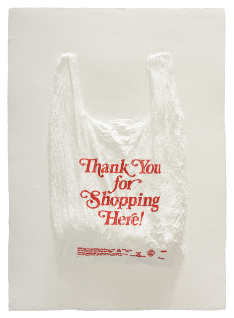 Analía Saban, ‘Thank You for Shopping Here! Plastic Bag’, 2016, Mixografia