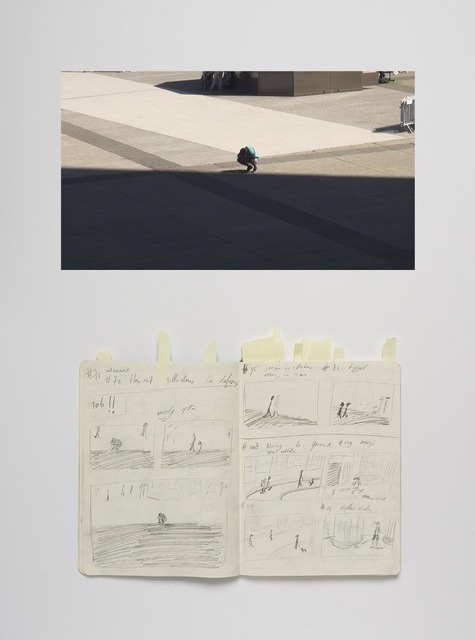 Paulien Oltheten, ‘Shadow, Notebook’, 2020, Photography, Hanhnemuhle PhotoRag matt paper print - mounted on aluminium - wood frame with glass, Galerie Les filles du calvaire