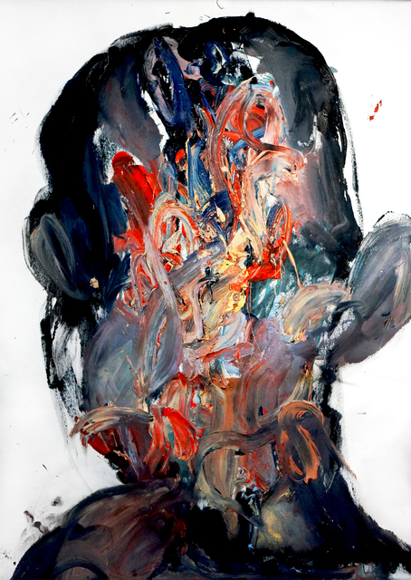 Mani Vertigo, ‘Goodbye F’, 2017, Painting, Oil on canvas, Galleri Duerr