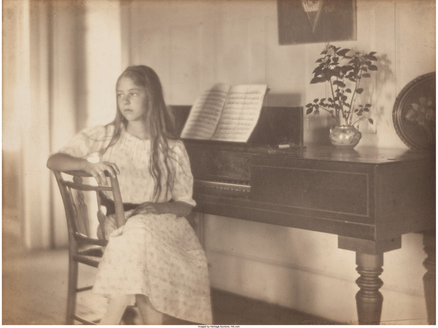 Margaret Watkins, ‘Grandmother's Piano, Josephine Lanier’, circa 1922, Heritage Auctions