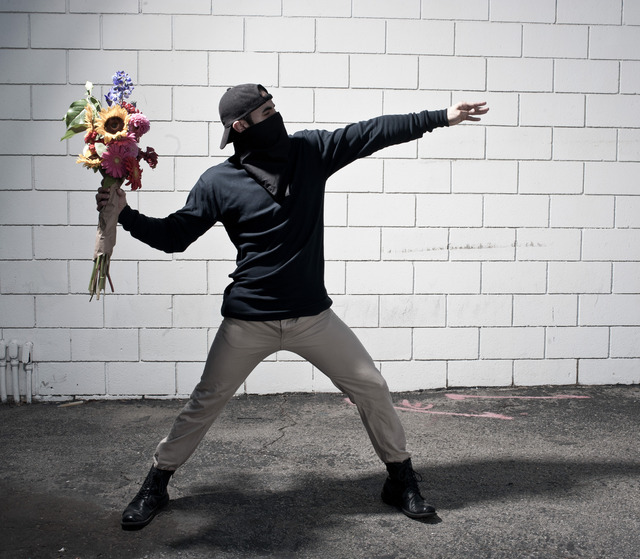 Nick Stern, ‘Flower Thrower’, 2015-2020, Photography, Digital fine art print, Wallspace