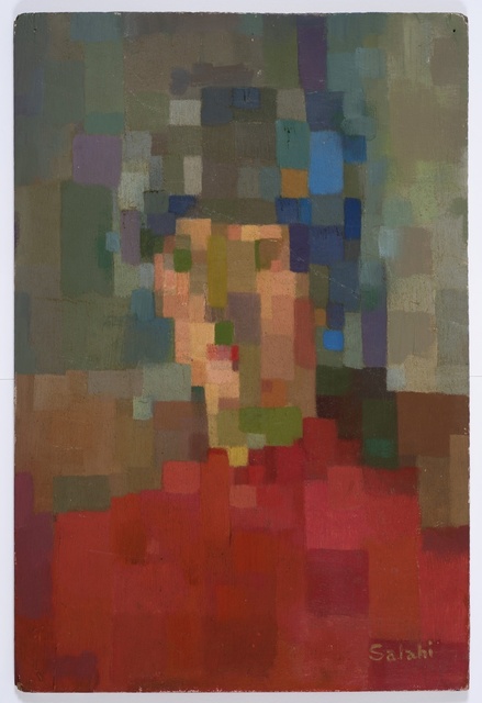 Ibrahim El-Salahi, ‘Head II’, 1957, Vigo Gallery