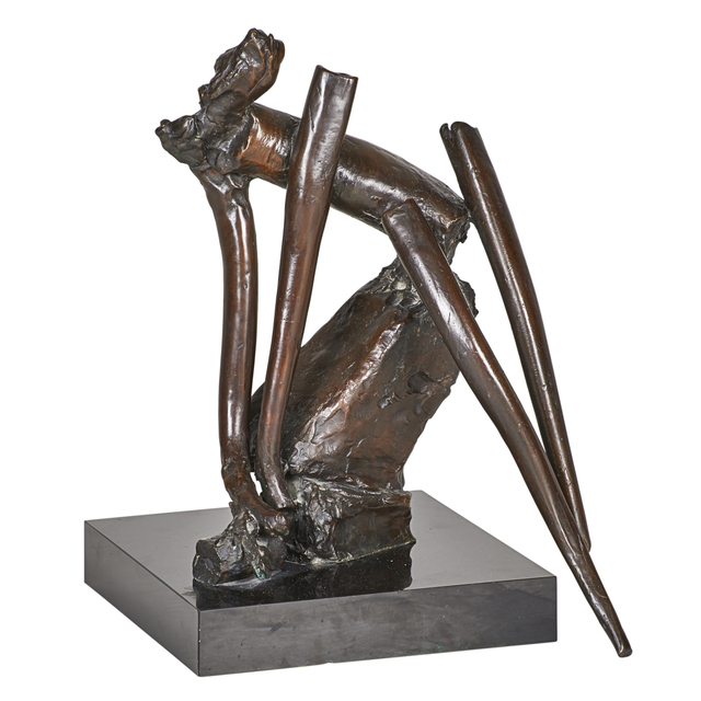 Reuben Nakian, ‘Untitled’, 1984, Sculpture, Bronze on stone base, Rago/Wright