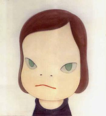 Yoshitomo Nara - Green eyes