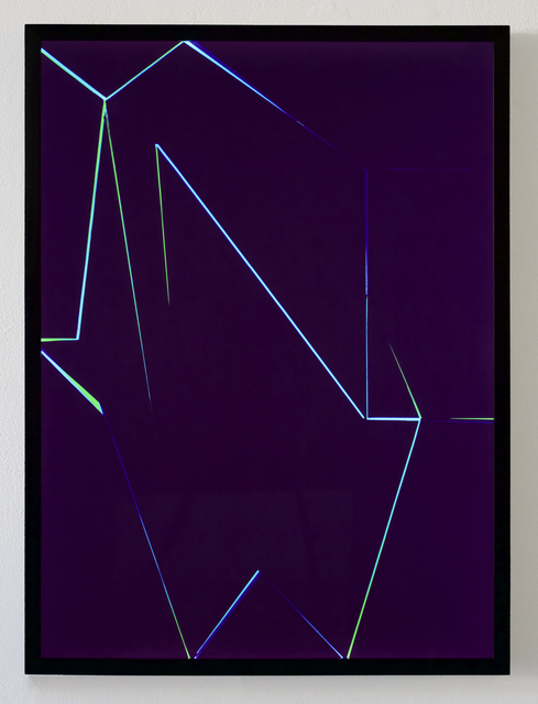 Pablo Zuleta Zahr, ‘Blackspace 2’, 2015, Photography, Framed Duratrans print on light box, Richard Levy Gallery