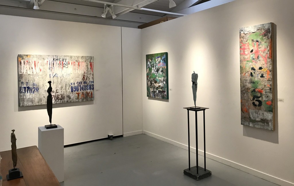 Claudia Marseille and Nancy Legge in Gallery Two Claudia Marseille and Nancy Legge in Gallery Two