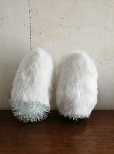 Elodie Antoine, ‘2 Pattes’, 2020, Sculpture, Synthetic fur and glass, Aeroplastics