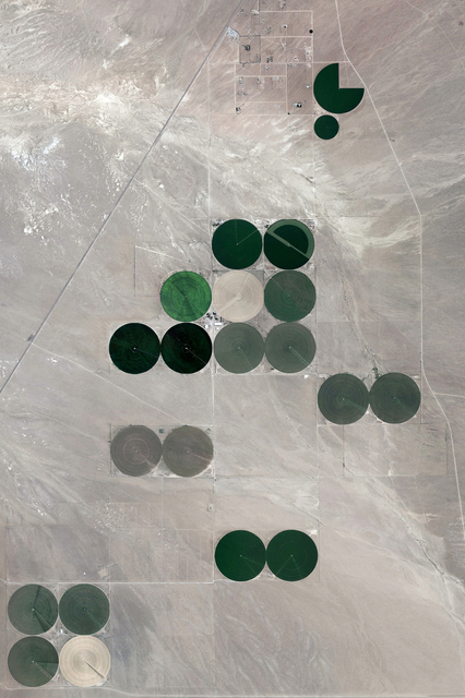 Circular Field # 4, Mojave Desert Series