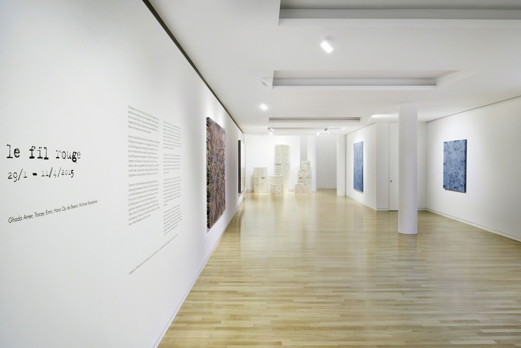 Le fil rouge (exhibition view), 2015
Courtesy Espace Louis Vuitton München Le fil rouge (exhibition view), 2015
Courtesy Espace Louis Vuitton München
