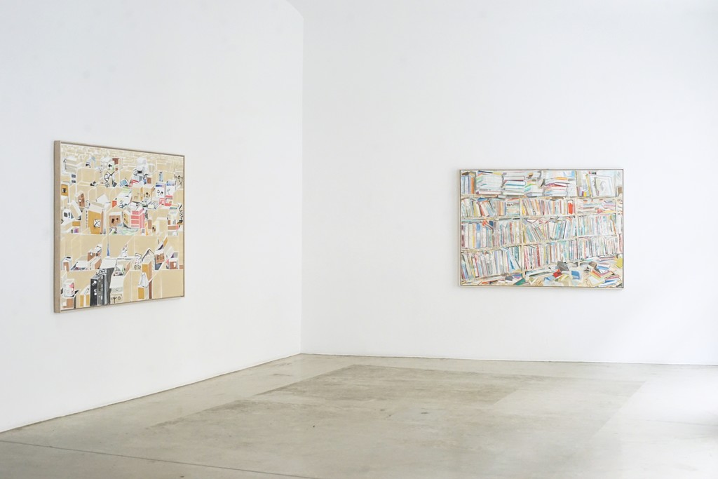 exhibition view THOMAS HARTMANN: Direct Diversion - New Painting, 2017 exhibition view THOMAS HARTMANN: Direct Diversion - New Painting, 2017