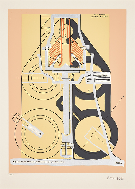 Francis Picabia, ‘Petite Solitude au Milieu des Soleils’, Print, Screenprint in colors, Rago/Wright