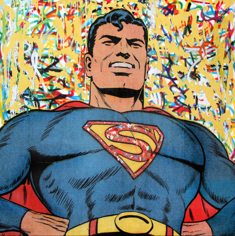 Mr. Brainwash | Superman, 2016 Mr. Brainwash | Superman, 2016