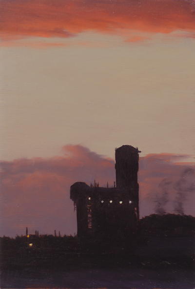 Jim Thalassoudis, ‘Nocturne’, 2008, Painting, Oil on cradled panel, Charles Nodrum Gallery