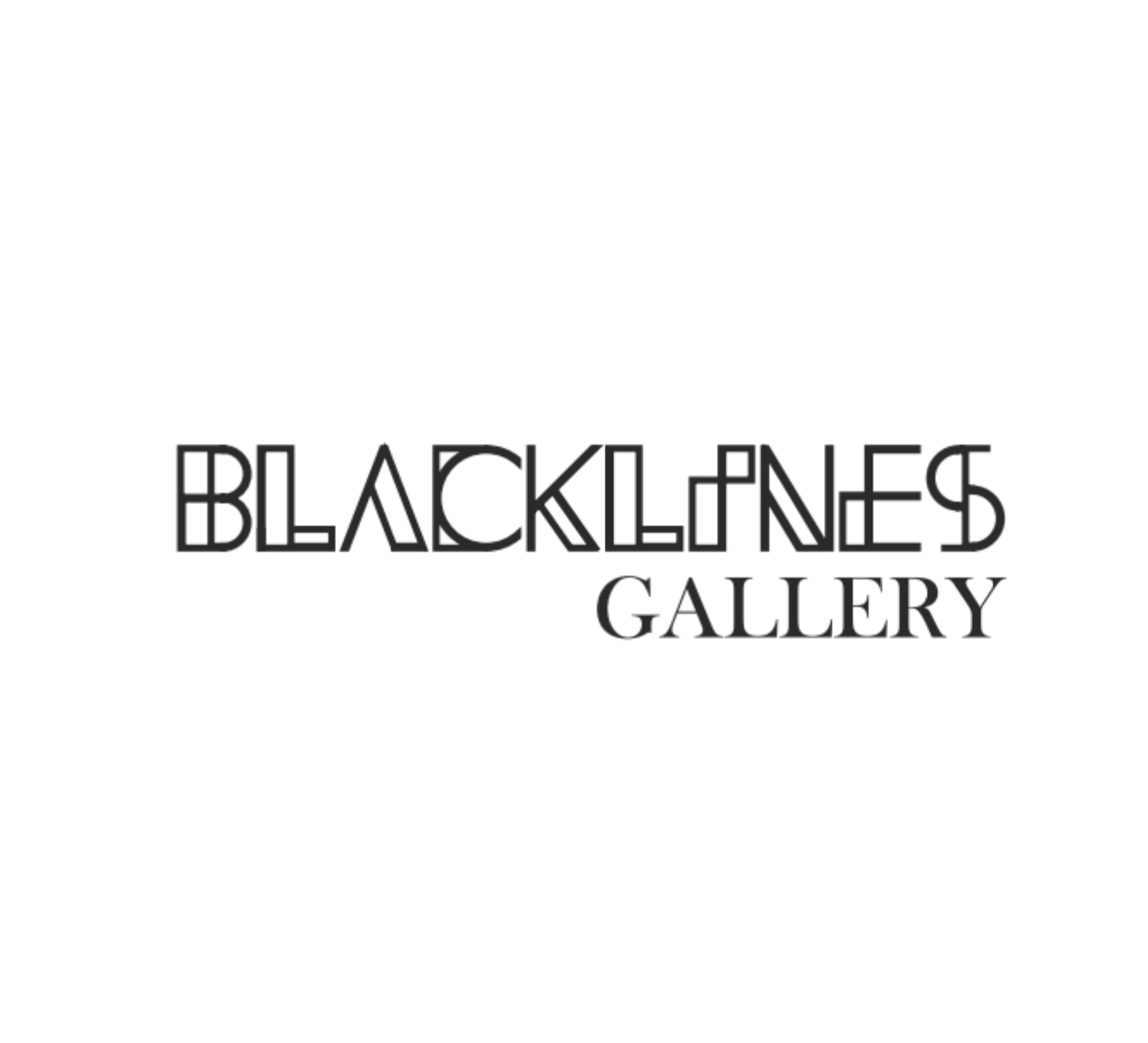 Blacklines Gallery logo