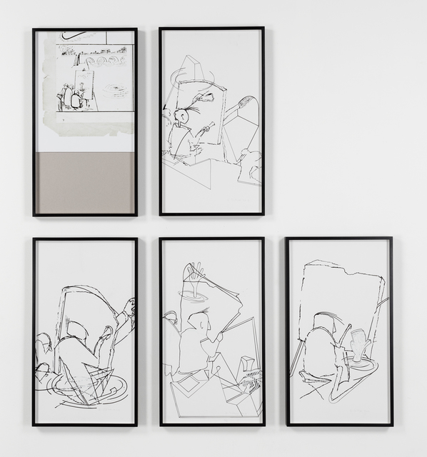 Eugenio Dittborn, ‘El Pintor’, 2014, Alexander and Bonin