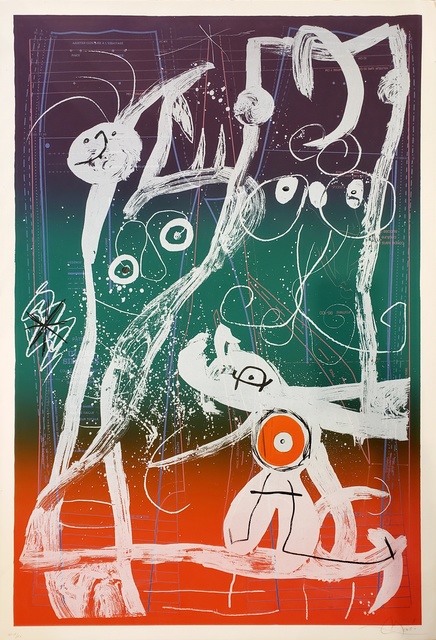 Joan Miró, ‘Le Delire Du Couturier (Blue, Red, Green) M645.’, 1969, Off The Wall Gallery