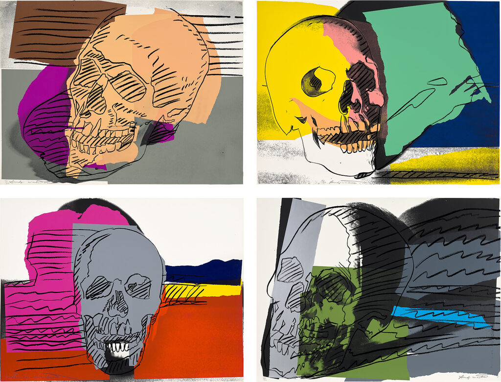 Andy Warhol - Skulls (F. & S. 157-160)