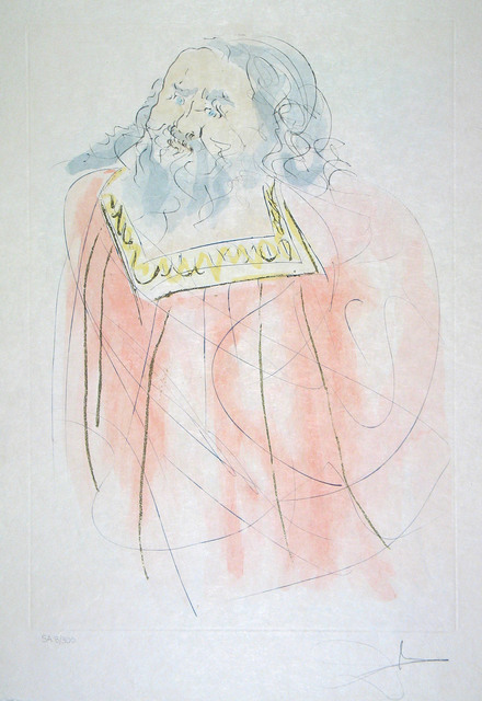 Salvador Dalí, ‘Jeremiah’, 1975, Print, Etching, Goldmark Gallery