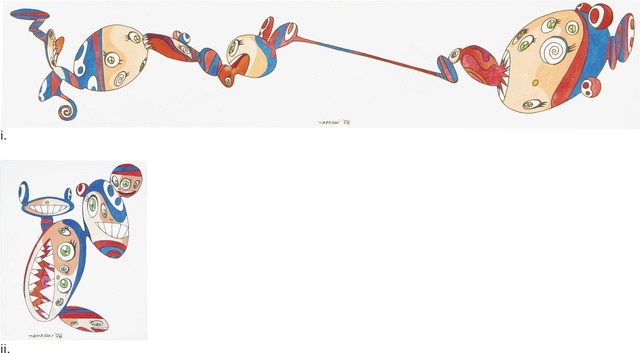 Takashi Murakami, ‘Untitled: a pair’, 1998, Sotheby's