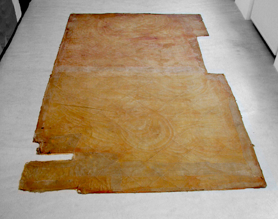 Heidi Bucher, ‘Parquet, Room nr. 14, Second floor, Obermühle (Ahnenhaus)’, 1980-1982, Installation, Latex on textile, Freymond-Guth Fine Arts Ltd.