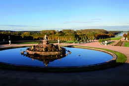View of the Latona Fountain at Château de Versailles View of the Latona Fountain at Château de Versailles