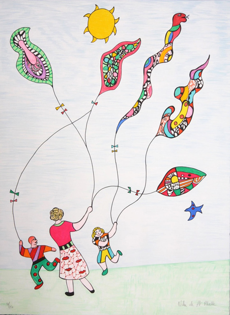 Niki de Saint Phalle, ‘Les Cerfs-Volant ’, 1995, Denis Bloch Fine Art