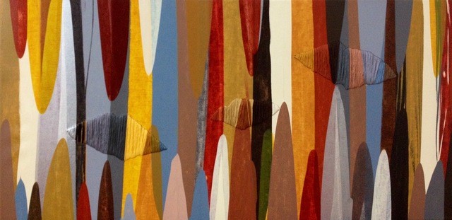 Raul de la Torre, ‘POEMES XII’, 2014, Painting, Acrylic and Thread on Canvas, Artspace Warehouse