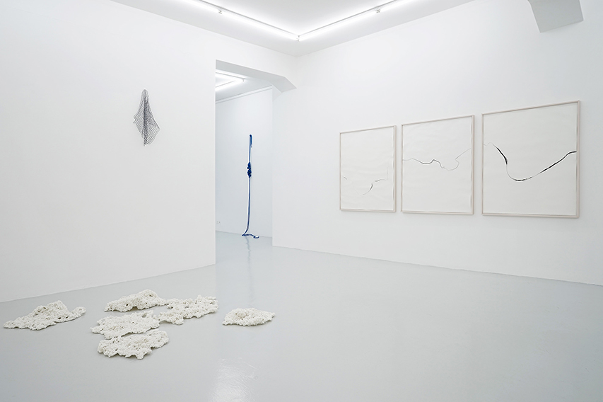 Franziska Furter: Waves and Particles, Installation view, Lullin + Ferrari, Zurich, 2018 Franziska Furter: Waves and Particles, Installation view, Lullin + Ferrari, Zurich, 2018