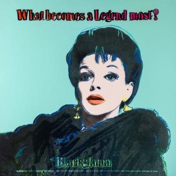 Andy Warhol - Blackglama (Judy Garland) (F.&F.IIb.351)