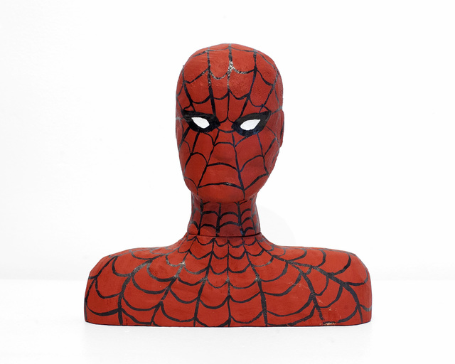 Oliver Hawk Holden, ‘"Spiderman Wood Carving"’, 2019, First Amendment
