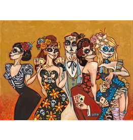 Todd White, ‘Dead Mans Hand’, 21st Century , Painting, Limited Edition Giclee with Hand Embellishment, Liss Gallery