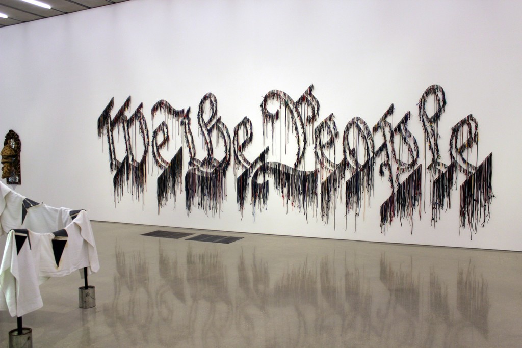 Nari Ward: Sun Splashed. Installation view Pérez Art Museum Miami. Courtesy Pérez Art Museum Miami. Nari Ward: Sun Splashed. Installation view Pérez Art Museum Miami. Courtesy Pérez Art Museum Miami.