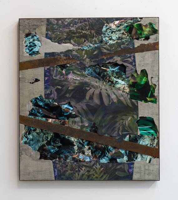 Letha Wilson, ‘Steel Face Concrete Bend (Hawaii Palms Lava)’, 2016, Galerie Christophe Gaillard