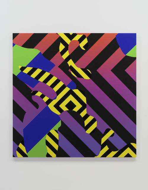 Reko Rennie, ‘Camofleur 1’, 2019, Painting, Acrylic, flashe and pigment on linen, Over the Influence