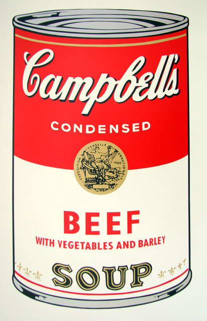 Andy Warhol, ‘Campbell’s Soup - Beef - Sunday B. Morning (After)’, ARTEDIO