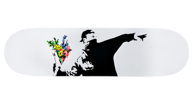 Banksy, ‘Flower Thrower deck’, 2018, EHC Fine Art Gallery Auction