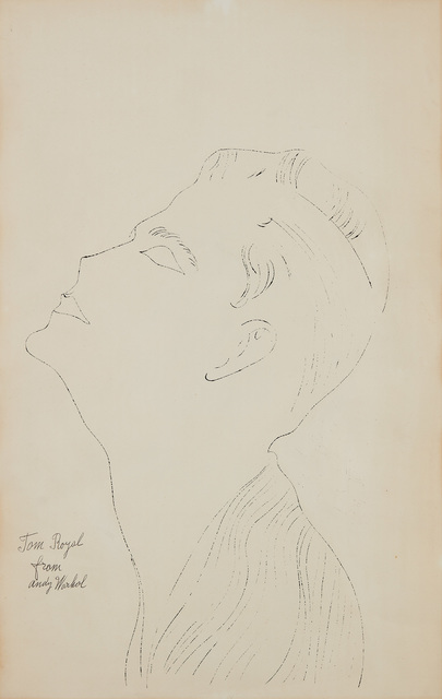 Andy Warhol, ‘Tom Royal’, ca.1952, Phillips