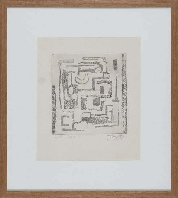 Geraldo de Barros, ‘Formas’, 1951, Print, Etching on paper, LAART