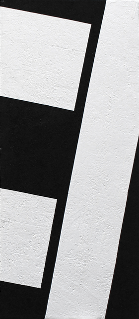 Takuro Tamura, ‘34° 51'47''N, 135° 42'25''E’, 2020, Mixed Media, FRP, asphalt, thermoplastic road marking tape, MAKI